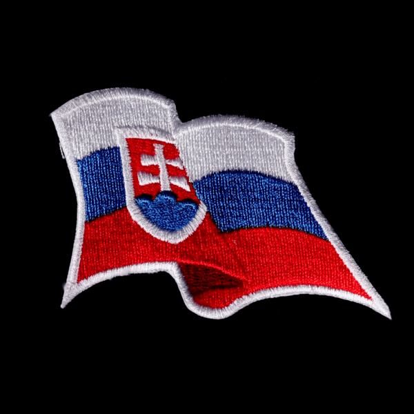 Nášivka - Slovenská vlajka - Vlajúca
